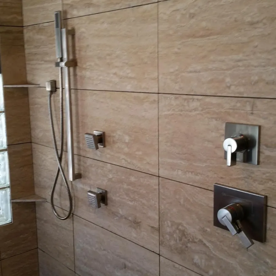 Shower fixture installation for Water Heater Replacement in West Little River